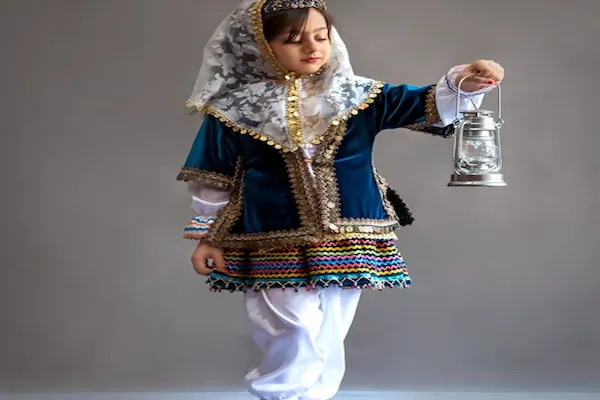 قیمت خرید لباس لری بچه گانه دختر + عکس